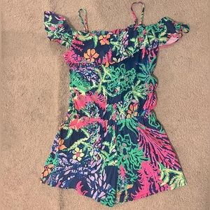 COPY - Lily Pulitzer Off the Shoulder Romper